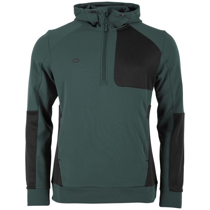 Plaza Brush Hooded Half Zip Top