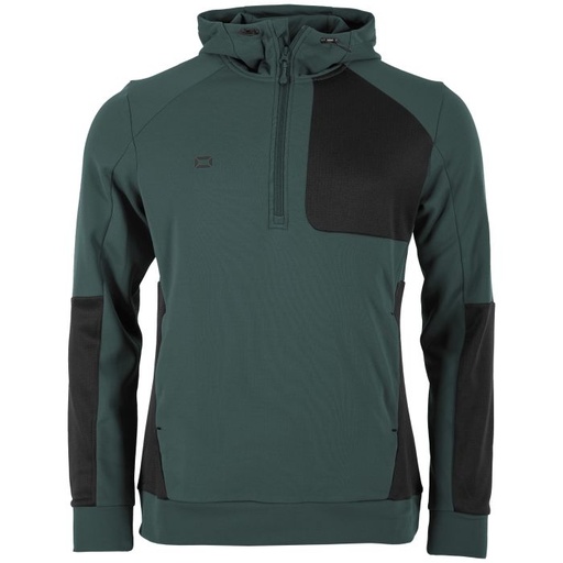 Plaza Brush Hooded Half Zip Top